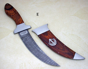 Inspirational Blade Etching and Personalization for Artisan Kirpans