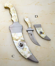 Load image into Gallery viewer, Special Offer - Purchase 2 mother of pearl mosaic Kirpans - get a 3rd mother of pearl mosaic Kirpan at half off.